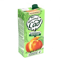 Сок «Фруктовый Сад» персик-яблоко 1,93 л