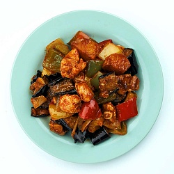 Куриное филе с овощами  новое кг г/п