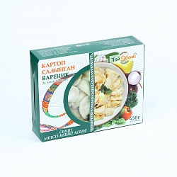 вареники с картофелем п/ф 0,450 пач